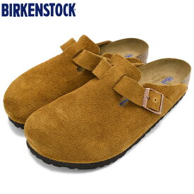 【ポイント10倍】ビルケンシュトック BIRKENSTOCK サンダル メンズ 男性用 ボストン SFB スエード レザー Mink ( birkenstock BOSTON SFB SUEDE LEATHER クロッグ サボ 本革 幅広 ノーマル レギュラー SANDAL MENS・靴 シューズ SHOES 1009542 )