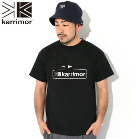 カリマー Karrimor Tシャツ 半袖 メンズ クラシック ロゴ ( Karrimor Classic Logo S/S Tee ティーシャツ T-SHIRTS カットソー トップス アウトドア 101492 )[M便 1/1] ice field icefield