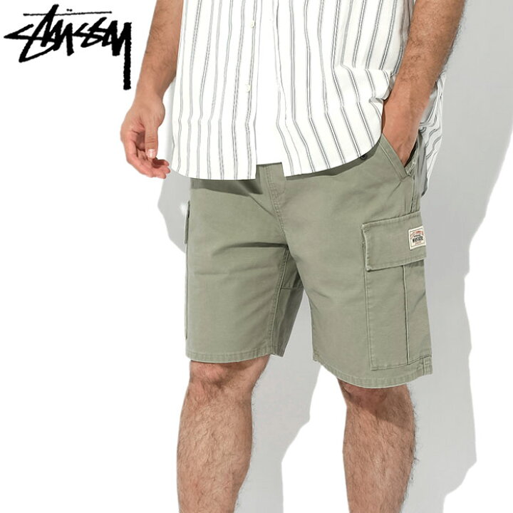楽天市場】ステューシー STUSSY ハーフパンツ メンズ Ripstop Cargo 