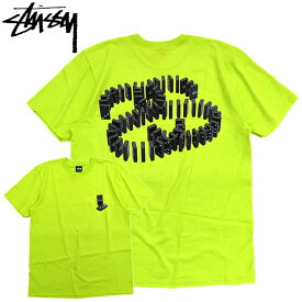 ステューシー STUSSY Tシャツ 半袖 メンズ Dominoes ( stussy tee ティーシャツ T-SHIRTS カットソー トップス メンズ・男性用 1904898 USAモデル 正規 品 ストゥーシー スチューシー )[M便 1/1] ice field icefield