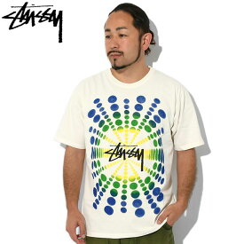 ステューシー STUSSY Tシャツ 半袖 メンズ Atticus Pigment Dyed ( stussy tシャツ tee ピグメント ティーシャツ T-SHIRTS カットソー トップス メンズ 1904909 USAモデル 正規 品 ストゥーシー スチューシー )[M便 1/1] ice field icefield