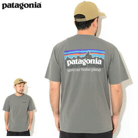 パタゴニア Patagonia Tシャツ 半袖 メンズ P-6 ミッション オーガニック ( Patagonia P-6 Mission Organic S/S Tee ティーシャツ T-SHIRTS カットソー トップス アウトドア USAモデル 37529 )[M便 1/1] ice field icefield