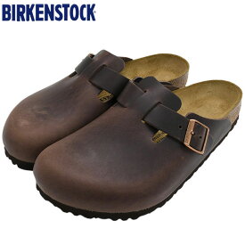 【ポイント10倍】ビルケンシュトック BIRKENSTOCK サンダル メンズ 男性用 ボストン オイルド レザー Habana ( birkenstock BOSTON OILED LEATHER クロッグ サボ 本革 幅広 ノーマル レギュラー ブラウン 茶 SANDAL MENS・靴 シューズ SHOES 860131 )