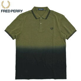 フレッドペリー FRED PERRY ポロシャツ 半袖 メンズ オンブレ フレッドペリー ( FREDPERRY M5674 Ombre Fred Perry S/S Polo Shirt ピケ 鹿の子 ポロ トップス フレッド ペリー フレッド・ペリー )