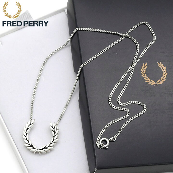 楽天市場】フレッドペリー FRED PERRY ネックレス ローレル リース 