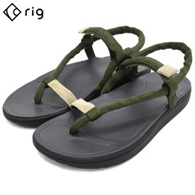 リグ rig サンダル メンズ 男性用 ノヘイ Khaki ( rig NOHY トングサンダル リカバリーサンダル リラックスサンダル アウトドア SANDAL MENS・靴 シューズ SHOES RG0014KH )