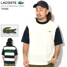 ラコステ LACOSTE Tシャツ 半袖 メンズ TH088LJ ( lacoste TH088LJ S/S Tee ニット ティーシャツ T-SHIRTS カットソー トップス TH088LJ-99 )[M便 1/1]