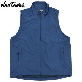 ワイルドシングス WILD THINGS ジャケット メンズ サプレックス ユーティリティ ベスト ( WILD THINGS Supplex Utility Vest ビッグシルエット オーバーサイズ JACKET アウター メンズ 男性用 WT23007AD ) ice field icefield