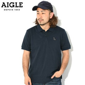 エーグル AIGLE ポロシャツ 半袖 メンズ クールマックス ( AIGLE Coolmax S/S Polo ポロ トップス メンズ 男性用 ZPHAJ03 )( 父の日ギフト プレゼント 父の日 ギフト ラッピング対応 2023 )