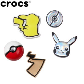 クロックス crocs ジビッツ チャーム エレベイト ポケモン 5 パック コラボ ( crocs×ポケモン Elevated Pokemon 5 Pack ポケットモンスター ピカチュウ Jibbitz カスタマイズ アクセサリー 10009998 )[M便 1/1] ice field icefield