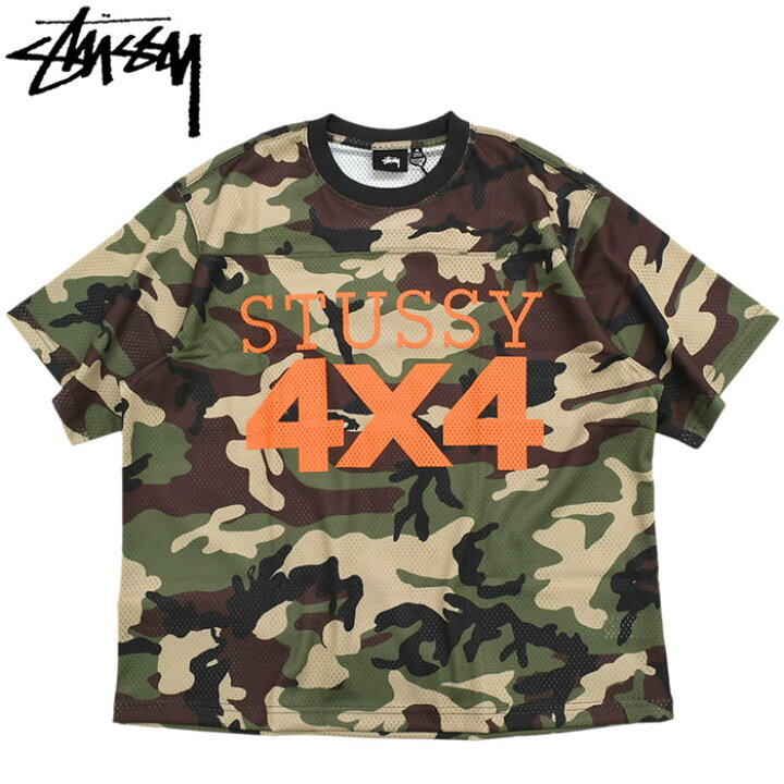 楽天市場】ステューシー STUSSY カットソー 半袖 メンズ 4×4 Mesh 