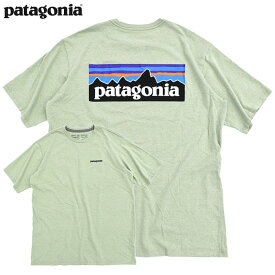 パタゴニア Patagonia Tシャツ 半袖 メンズ P-6 ロゴ レスポンシビリティー ( Patagonia P-6 Logo Responsibili S/S Tee ティーシャツ T-SHIRTS カットソー トップス アウトドア USAモデル 38504 )[M便 1/1] ice field icefield
