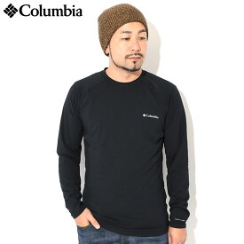 コロンビア Columbia カットソー 長袖 メンズ オムニヒート インフィニティ ニット クルー ( OMNI-HEAT Infinity Knit L/S Crew 保温 吸湿速乾 アンダーシャツ 防寒 ティーシャツ T-SHIRTS カットソー ロンティー ロンt アウトドア AE1334 )