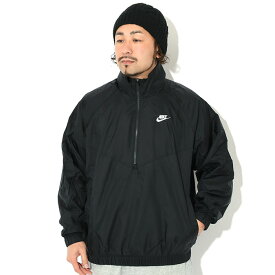 ナイキ NIKE ジャケット メンズ クラブ ウーブン UL トラック ブラック ( nike Club Woven UL Track JKT Black ビッグシルエット オーバーサイズ ウィンドブレーカー アノラック プルオーバー JACKET JAKET アウター ジャンパー・ブルゾン メンズ 男性用 DQ4911-010 )