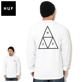 ハフ HUF ロンT Tシャツ 長袖 メンズ ハフ セット トリプル トライアングル ( HUF Huf Set Triple Triangle L/S Tee ティーシャツ T-SHIRTS ロング ロンティー 長袖Tシャツ カットソー トップス メンズ 男性用 TS01935 ) ice field icefield