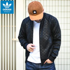 アディダス adidas ジャージー ジャケット メンズ モノグラム スーパースター トラック トップ ジャージ オリジナルス ( adidas Monogram Super Star Track Top Jersey JKT Originals スポーツアパレル トラックジャケット トップス IL5146 )