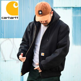 カーハート Carhartt ジャケット メンズ ルーズ フィット ダック インサレーテッド フランネル ラインド アクディブ ( Loose Fit Duck Insulated Flannel Lined Active JKT ワークジャケット JACKET アウター ジャンパー J140 OJO140-M )