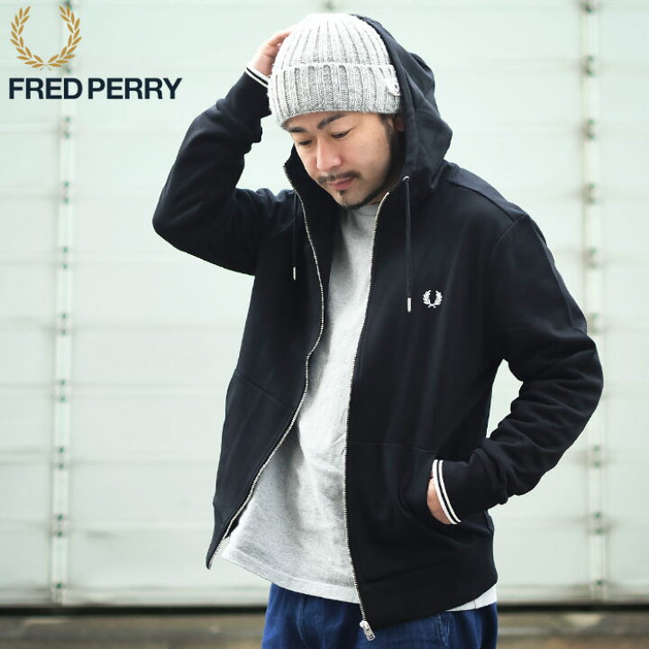 楽天市場】フレッドペリー FRED PERRY パーカー ジップアップ メンズ 