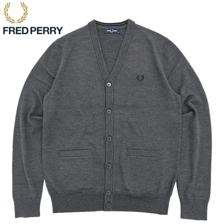 楽天市場】フレッドペリー FRED PERRY カーディガン メンズ クラシック 