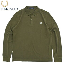 フレッドペリー FRED PERRY ポロシャツ 長袖 メンズ M6006 プレーン フレッド ペリー ( FREDPERRY M6006 Plain Fred Perry L/S Polo Shirt 鹿の子 ポロ トップス フレッド ペリー フレッド・ペリー )