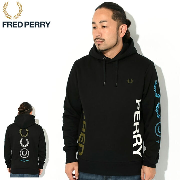 楽天市場】フレッドペリー FRED PERRY パーカー プルオーバー メンズ 