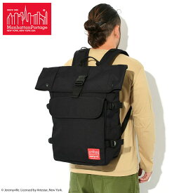 【ポイント10倍】マンハッタンポーテージ Manhattan Portage リュック ジェレミーヴィル NYC プリント シルバーカップ バックパック ブラック/レッド コラボ ( Jeremyville NYC Print Silvercup Backpack Black/Red 40周年 MP1236JVNYC メンズ レディース 男女兼用 )