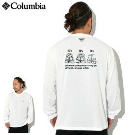 コロンビア Columbia ロンT Tシャツ 長袖 メンズ バーン ノベル ( columbia Burn Novel L/S Tee ティーシャツ T-SHIRTS ロング ロンティー 長袖Tシャツ トップス アウトドア メンズ 男性用 Colombia Colonbia Colunbia PM3920 )