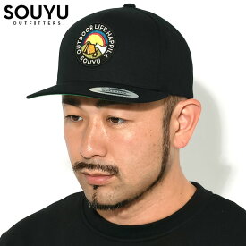 ソーユー アウトフィッターズ SOUYU OUTFITTERS キャップ ハピリー エラ ( SOUYU OUTFITTERS Happily Era Cap スナップバックキャップ 帽子 メンズ レディース ユニセックス 男女兼用 SS23-SO-G09 )