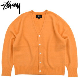 ステューシー STUSSY カーディガン 23FA Brushed ( stussy cardigan Vネック トップス メンズ・男性用 117207 USAモデル 正規 品 ストゥーシー スチューシー ) ice field icefield