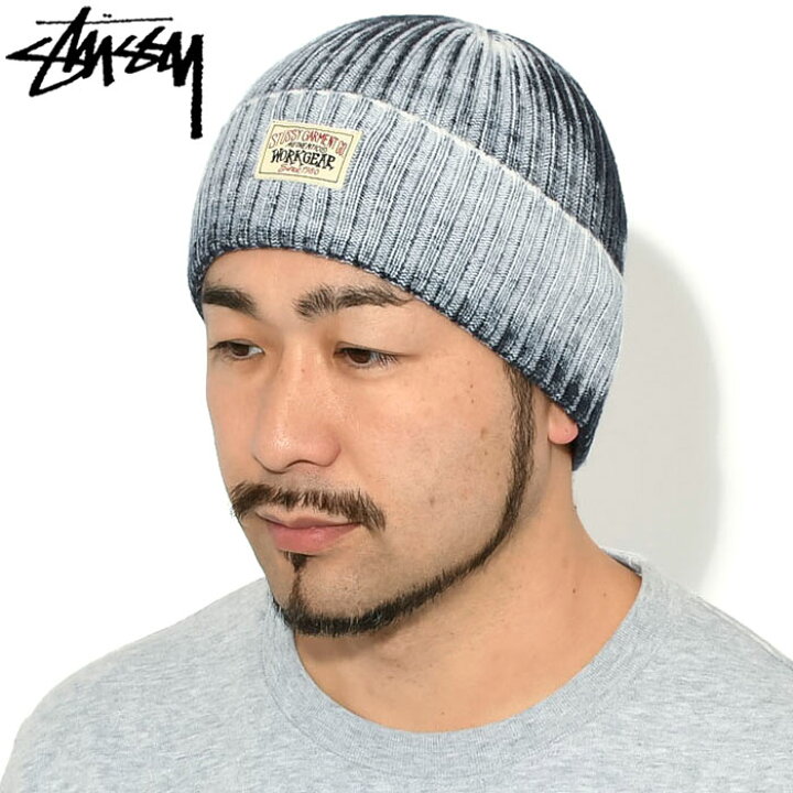 楽天市場】ステューシー STUSSY ニット帽 Workgear Spray Cuff  
