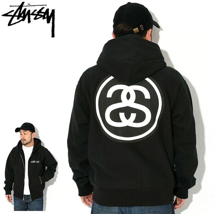 楽天市場】ステューシー STUSSY パーカー ジップアップ メンズ SS Link 