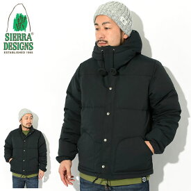 【ポイント10倍】シエラデザインズ SIERRA DESIGNS ジャケット メンズ 23FW ダウン シエラ ( SIERRADESIGNS 23FW Down Sierra JKT 60/40クロス ロクヨン ダウンジャケット フード JACKET アウター ジャンパー・ブルゾン シェラデザイン 621005 )