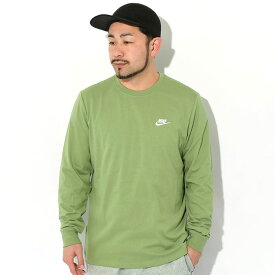 ナイキ NIKE ロンT Tシャツ 長袖 メンズ クラブ ( nike Club L/S Tee ティーシャツ T-SHIRTS ロング ロンティー 長袖Tシャツ カットソー トップス メンズ 男性用 AR5194 ) ice field icefield