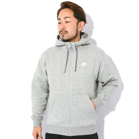 ナイキ NIKE パーカー ジップアップ メンズ クラブ BB フル ジップ フーディー グレー ( nike Club BB Full Zip Hoodie Grey フード フーディー スウェット ジップパーカー フルジップ Zip up Hoody Parker トップス 男性用 BV2646-063 )