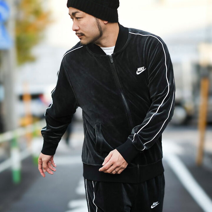 楽天市場】ナイキ NIKE ジャケット メンズ クラブ ベロア ブラック 