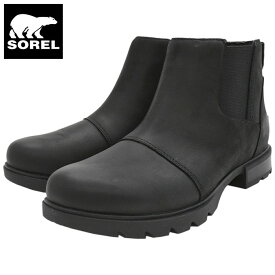 ソレル SOREL スノーブーツ レディース 女性用 エミリー 3 チェルシー WP Black/Black ウィメンズ ( SOREL EMELIE III CHELSEA WP WOMENS サイドゴアブーツ 防水 Boot 2023FW スノー・ブーツ ウィンター・ブーツ 靴・ブーツ soreru NL5018-010 )