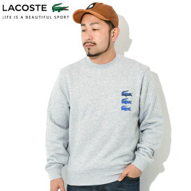 ラコステ LACOSTE トレーナー メンズ SH5742 クルー スウェット ( lacoste SH5742 Crew Sweat スエット トレナー トレイナー トップス メンズ 男性用 SH5742-99 ) ice field icefield