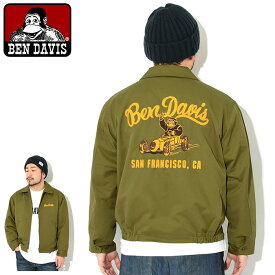 ベンデイビス BEN DAVIS ジャケット メンズ ワーカホリック ( BENDAVIS T-24380003 Workaholic JKT ワークジャケット JACKET JAKET アウター ジャンパー・ブルゾン ベン デイビス ベン・デイビス ベンデービス )