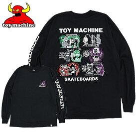 トイマシーン TOY MACHINE ロンT Tシャツ 長袖 メンズ トイマシーン トラクト ( TOY MACHINE Toy Machine Tract L/S Tee ティーシャツ T-SHIRTS ロング ロンティー 長袖Tシャツ カットソー トップス メンズ 男性用 TMPELT3 )