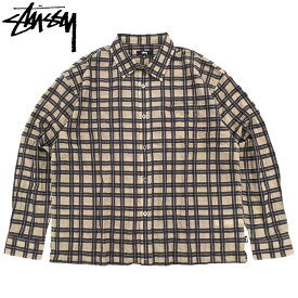 ステューシー STUSSY シャツ 長袖 メンズ Sonoma Plaid ( stussy shirt カジュアルシャツ トップス メンズ・男性用 1110319 USAモデル 正規 品 ストゥーシー スチューシー ) ice field icefield