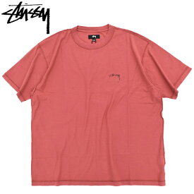 ステューシー STUSSY カットソー 半袖 メンズ Pigment Dyed Inside Out ( stussy crew クルー ピグメント Tシャツ ティーシャツ T-SHIRTS トップス メンズ・男性用 Lazy Tee 1140283 USAモデル 正規 品 ストゥーシー スチューシー ) ice field icefield