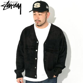 ステューシー STUSSY カーディガン Shaggy ( stussy cardigan シャギー フリース Fleece トップス メンズ・男性用 117094 USAモデル 正規 品 ストゥーシー スチューシー ) ice field icefield