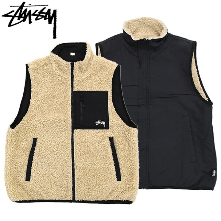 楽天市場】ステューシー STUSSY ジャケット メンズ Sherpa Reversible 