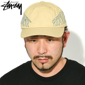 ステューシー STUSSY キャップ 帽子 Arc Low Pro Strapback Cap ( ローキャップ ストラップバック メンズ・男性用 1311130 USAモデル 正規 品 ストゥーシー スチューシー ) ice field icefield