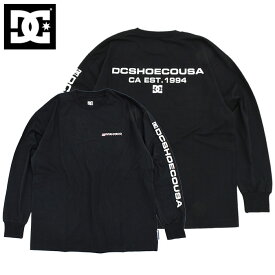 ディーシー DC ロンT Tシャツ 長袖 メンズ アスレチック ( dc Athletic L/S Tee ビッグシルエット オーバーサイズ ティーシャツ T-SHIRTS カットソー トップス ロング ロンティー 長袖Tシャツ メンズ 男性用 DLT241031 )