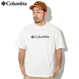 【ポイント10倍】コロンビア Columbia Tシャツ 半袖 メンズ CSC ベーシック ロゴ ( columbia CSC Basic Logo S/S Tee ティーシャツ T-SHIRTS カットソー トップス 男性用 Colombia Colonbia Colunbia JJ1586 )[M便 1/1] ice field icefield