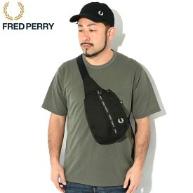 フレッドペリー FRED PERRY ボディバッグ FP テープド スリング バッグ ( FREDPERRY L7294 FP Taped Sling Bag ワンショルダーバッグ メンズ レディース ユニセックス 男女兼用 フレッド ペリー フレッド・ペリー )