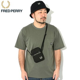 フレッドペリー FRED PERRY ショルダーバッグ FP テープド サイド バッグ ( FREDPERRY L7299 FP Taped Side Bag メンズ レディース ユニセックス 男女兼用 フレッド ペリー フレッド・ペリー )