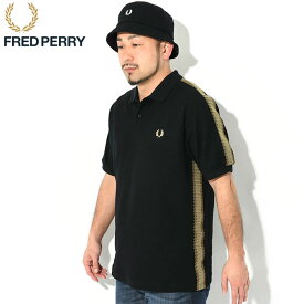 フレッドペリー FRED PERRY ポロシャツ 半袖 メンズ ハニカム テープド ( FREDPERRY M7728 Honeycomb Taped S/S Polo Shirt ポロ トップス フレッド ペリー フレッド・ペリー )