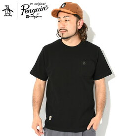 ペンギン バイ マンシングウェア Penguin by Munsingwear Tシャツ 半袖 メンズ プレーティング ポケット ( Penguin by Munsingwear Plating Pocket S/S Tee 鹿の子 ポケT ティーシャツ T-SHIRTS カットソー トップス メンズ 男性用 MLMXJC01 )[M便 1/1]